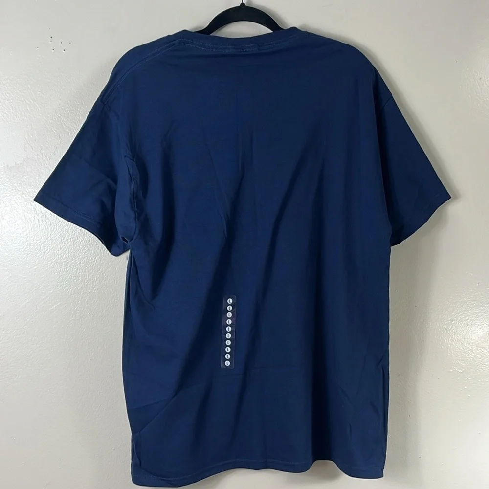 I have no idea what I’m doing T-shirt unisex L blue crewneck - Picture 2 of 7